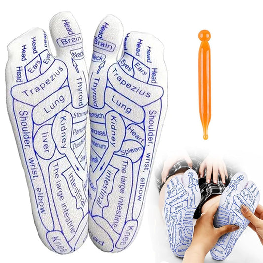 🩰 SoleRevive™ Acupressure Reflexology Socks Kit