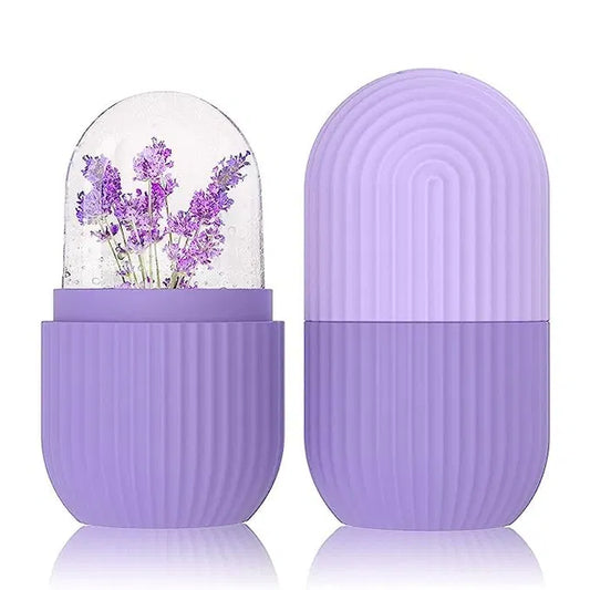 🧊 GlacioGlow™ Ice Face Roller Cube